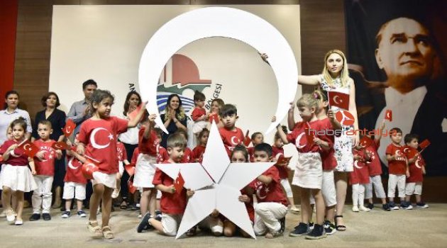 Antalya OSB kreşi ilk mezunlarını verdi