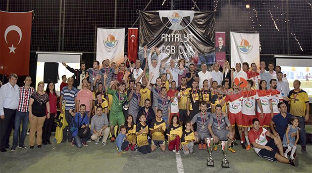 ANTALYA OSB'NİN ŞAMPİYONU AGT