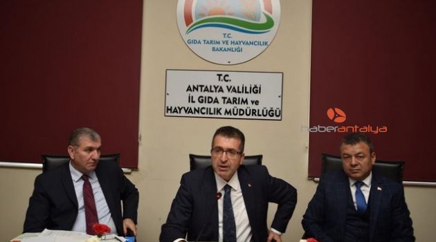 Antalya tarımı masaya yatırıldı