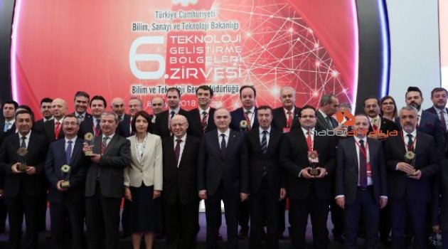 Antalya Teknokent'e birincilik ödülü