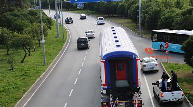 Antalya’ya raydan önce tren geldi