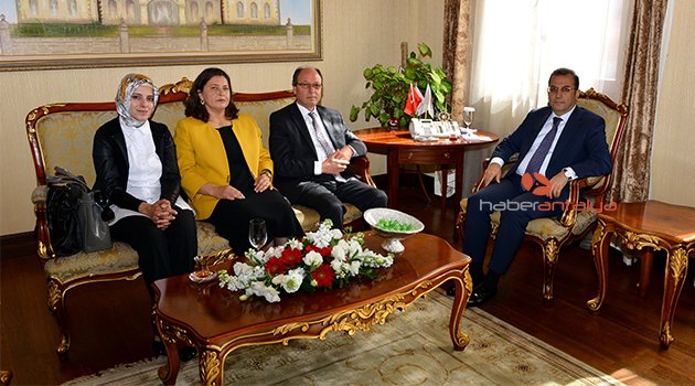ANTALYA YÖRÜKLERİ VALİ TÜRKER'İ ZİYARET ETTİ
