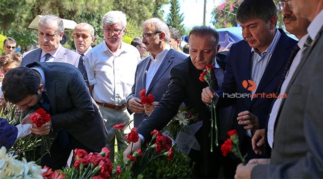 Antalya'da 15 Temmuz şehidi törenle anıldı