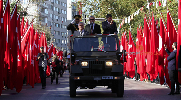 Antalya'da 29 Ekim coşkusu
