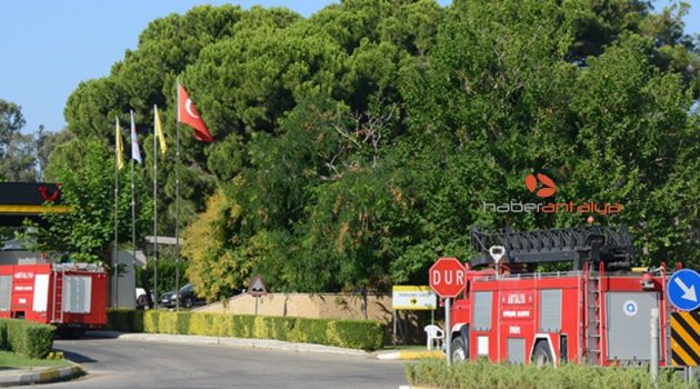 Antalya'da 5 yıldızlı otelde yangın çıktı, 20 kişi dumandan etkilendi