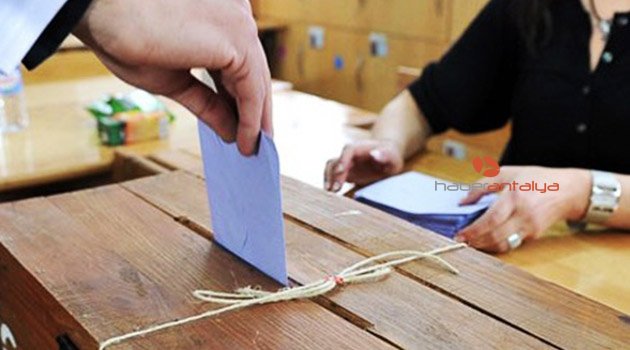 Antalya'da 5030 sandıkta 1 milyon 681 bin kişi oy kullanacak