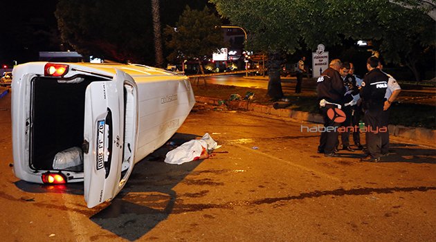 ANTALYA'DA AŞIRI HIZ