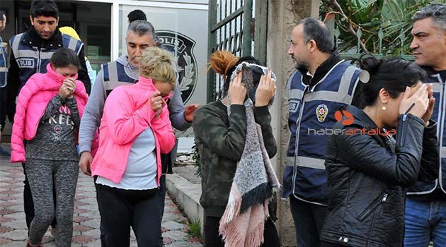 Antalya'da dev operasyon: 58 gözaltı