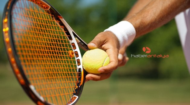 Antalya'da dev tenis organizasyonu