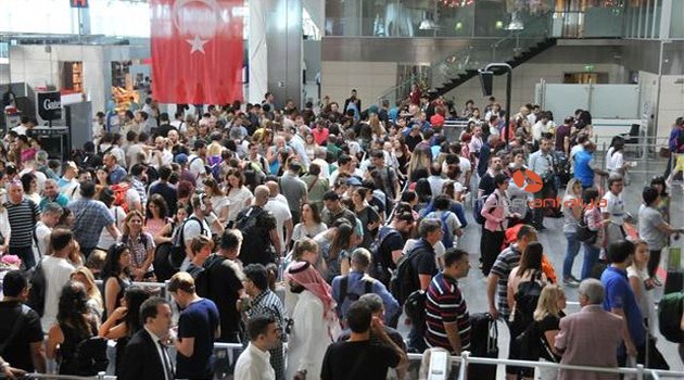 ANTALYA'DA DIŞ HATLARDA 6 AYLIK KAYIP 3,5 MİLYON