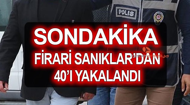 ANTALYA'DA FETÖ OPERASYONU: 40 GÖZALTI