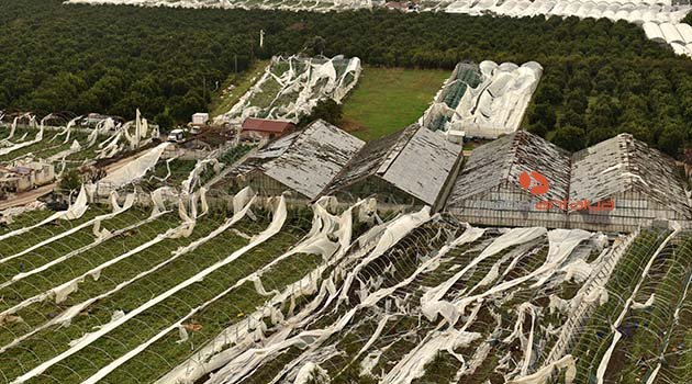Antalya'da fırtına ve hortum felaketinin yaraları sarılıyor