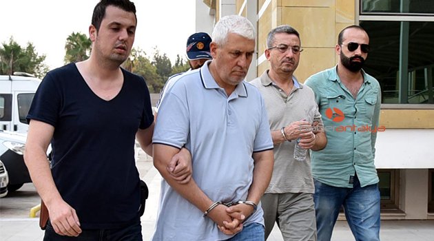 ANTALYA'DA GÖZALTINA ALINAN 3 KOMUTAN ADLİYEDE