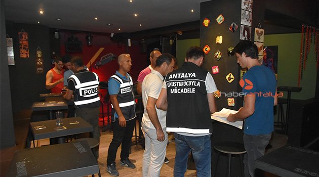 Antalya'da havada, karada, denizde huzur operasyonu