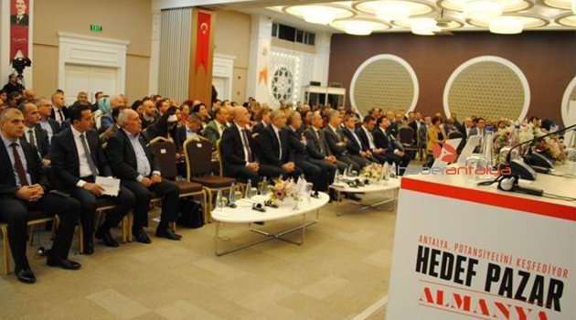 ANTALYA'DA 'HEDEF PAZAR ALMANYA' TOPLANTISI