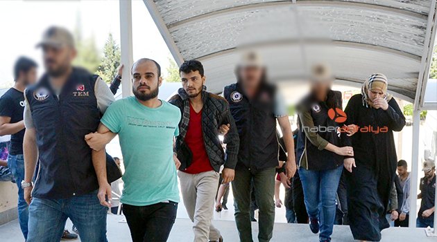 ANTALYA'DA IŞİD OPERASYONU: 5 TUTUKLAMA