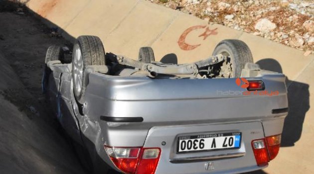 Antalya'da kaza: 1 yaralı