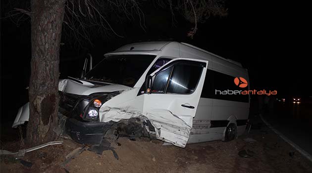 Antalya'da kaza: 4 yaralı
