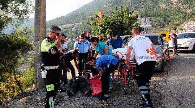 Antalya'da kaza: 5 yaralı
