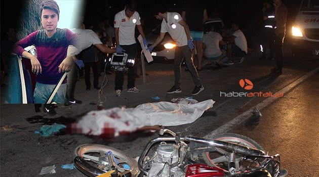 Antalya'da motosiklet kazası: Bir babanın yıkıldığı an