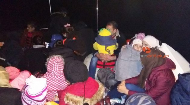 ANTALYA'DA OCAK AYINDA 295 GÖÇMEN YAKALANDI