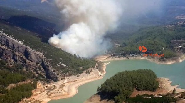 Antalya'da orman yangını