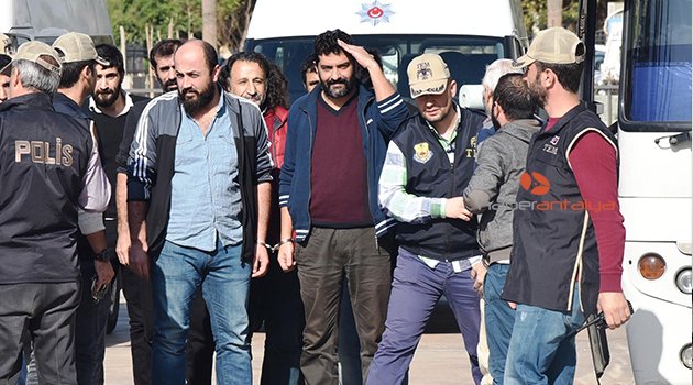 ANTALYA'DA PKK OPERASYONU; 13 GÖZALTI