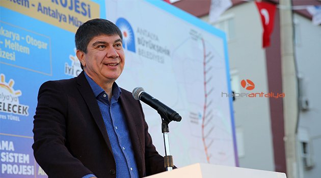 Antalya'da raylı sistem referandumu