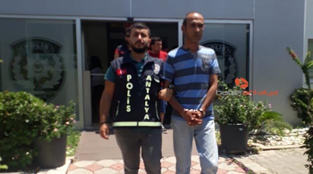 Antalya'da resmi kurumdan tabanca hırsızlığı