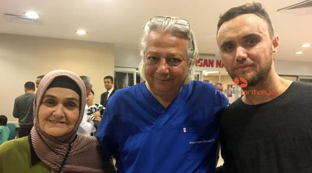 Antalya'da sağlığına kavuştu
