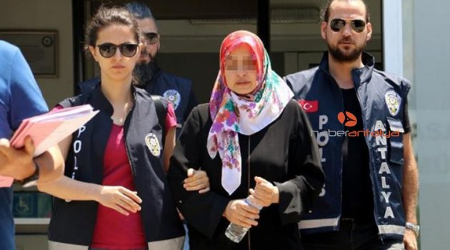 Antalya'da sevgilisini öldüren kadın tutuklandı
