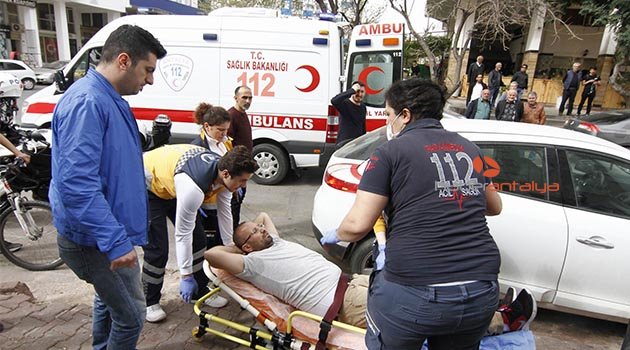 Antalya'da silahlı alacak kavgası: 1 yaralı