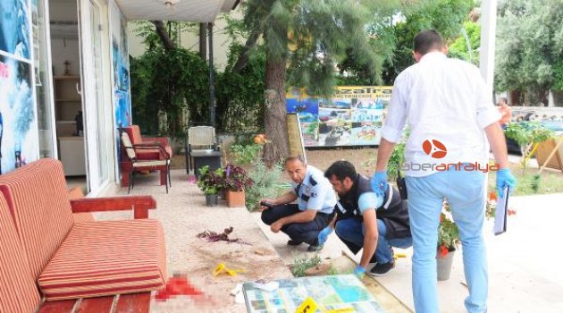 Antalya'da silahlı saldırı: 1 yaralı