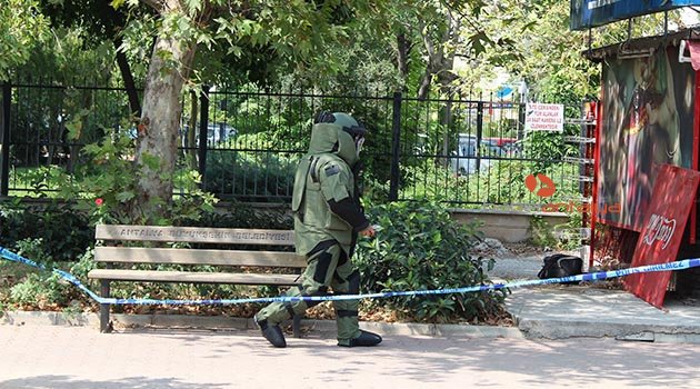 Antalya'da şüpheli çanta alarmı