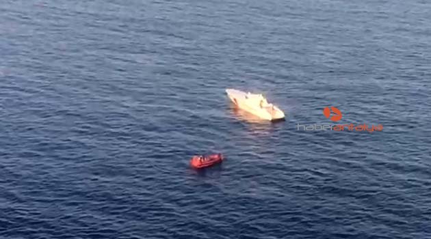 Antalya'da tekne battı: 9 kişi öldü