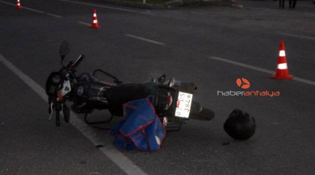 Antalya'da trafik kazası: 1 ağır yaralı