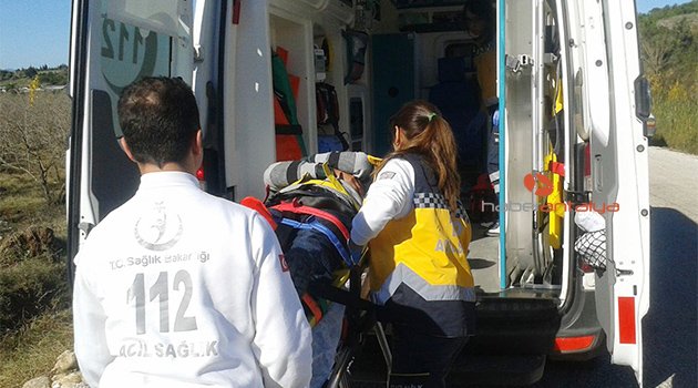 Antalya'da trafik kazası: 1 yaralı