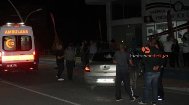 Antalya'da trafik kazası: 1 yaralı