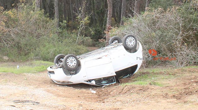 Antalya'da trafik kazası: 2 yaralı