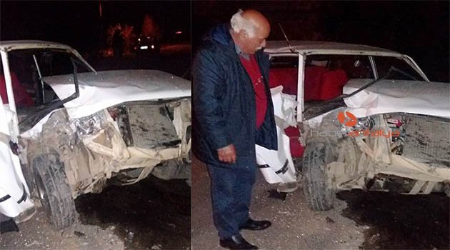 Antalya'da trafik kazası: 2 yaralı