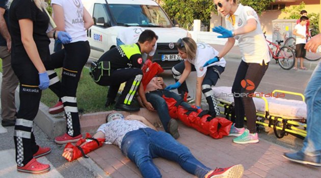 Antalya'da trafik kazası: 3 yaralı