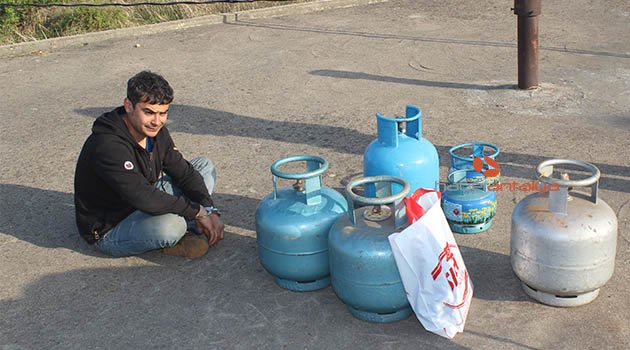 Antalya'da 'tüpgaz bağımlısı'nı kurtarma operasyonu