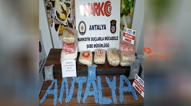 Antalya'da uyuşturucu operasyonları: 26 tutuklu