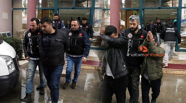  Antalya'da uyuşturucu operasyonu: 12 gözaltı