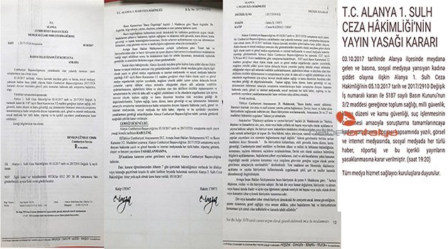 Antalya'daki "kadına polis dayağı" haberlerine yayın yasağı