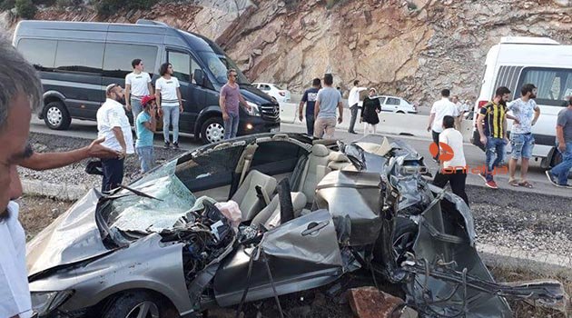 Antalya'daki kazada ölen 3 mühendis ve bebeğin cenazeleri alındı