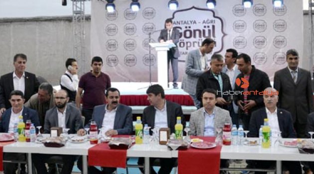 ANTALYA'DAN AĞRI'DA KARDEŞLİK İFTARI