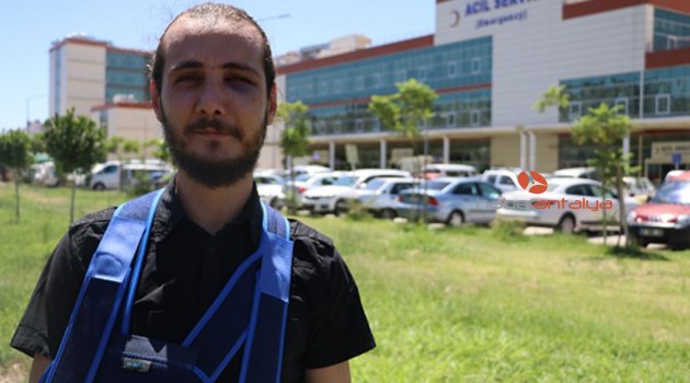 Antalyalı gazeteci darp edildi