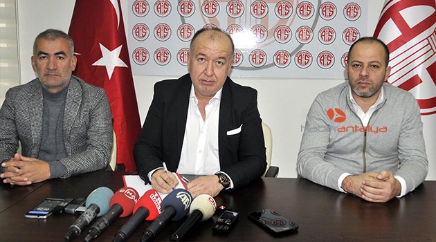 ANTALYASPOR BAŞKANI GENCER: "DİYET ÖDEMEK İSTEMİYORUZ"