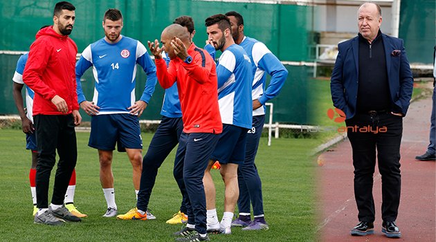 ANTALYASPOR, ETO'O'DAN YOKSUN ÇALIŞTI